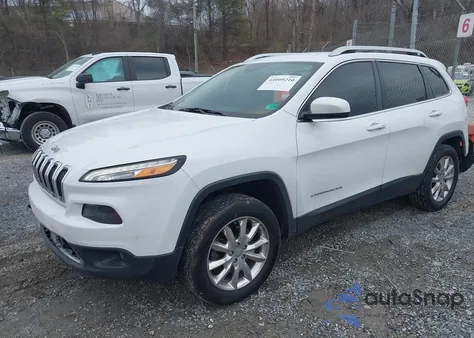 2016 Jeep Cherokee Limited z USA, uszkodzony, nr VIN 1C4PJMDB8GW285018